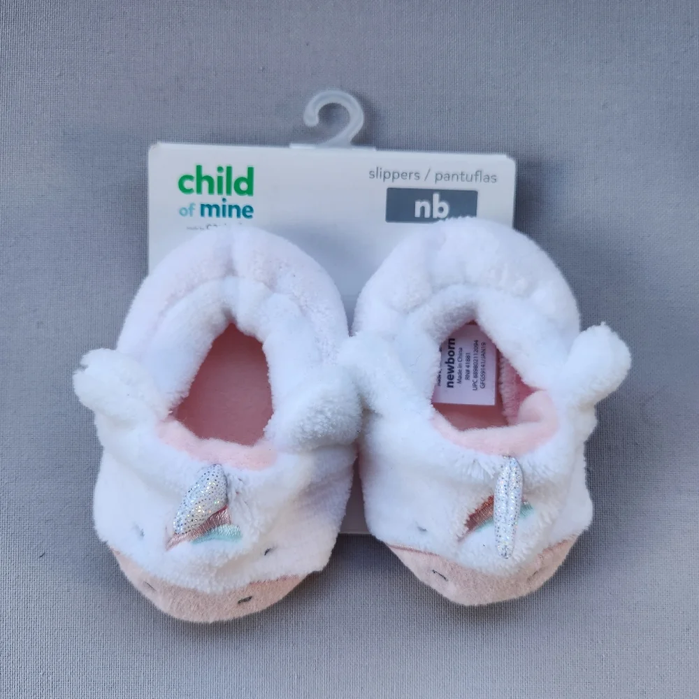 Carters unicorn slippers